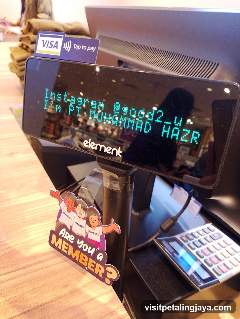 Checkout Counter Display