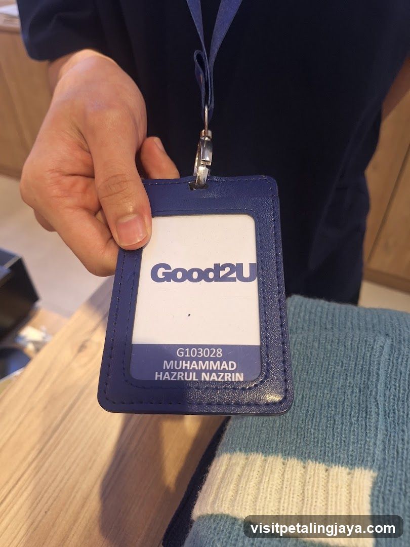 Good2U ID Badge Display