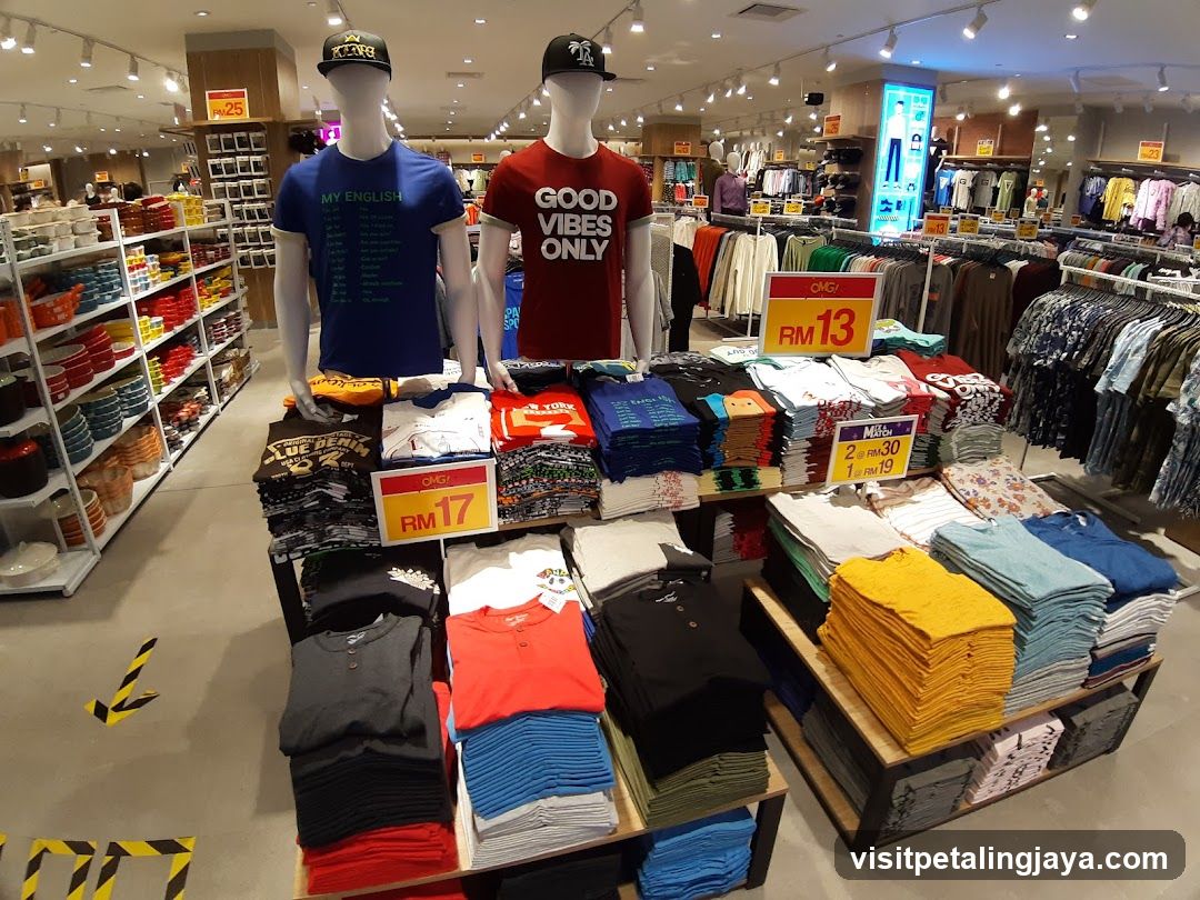 Clothing Store Interior Display