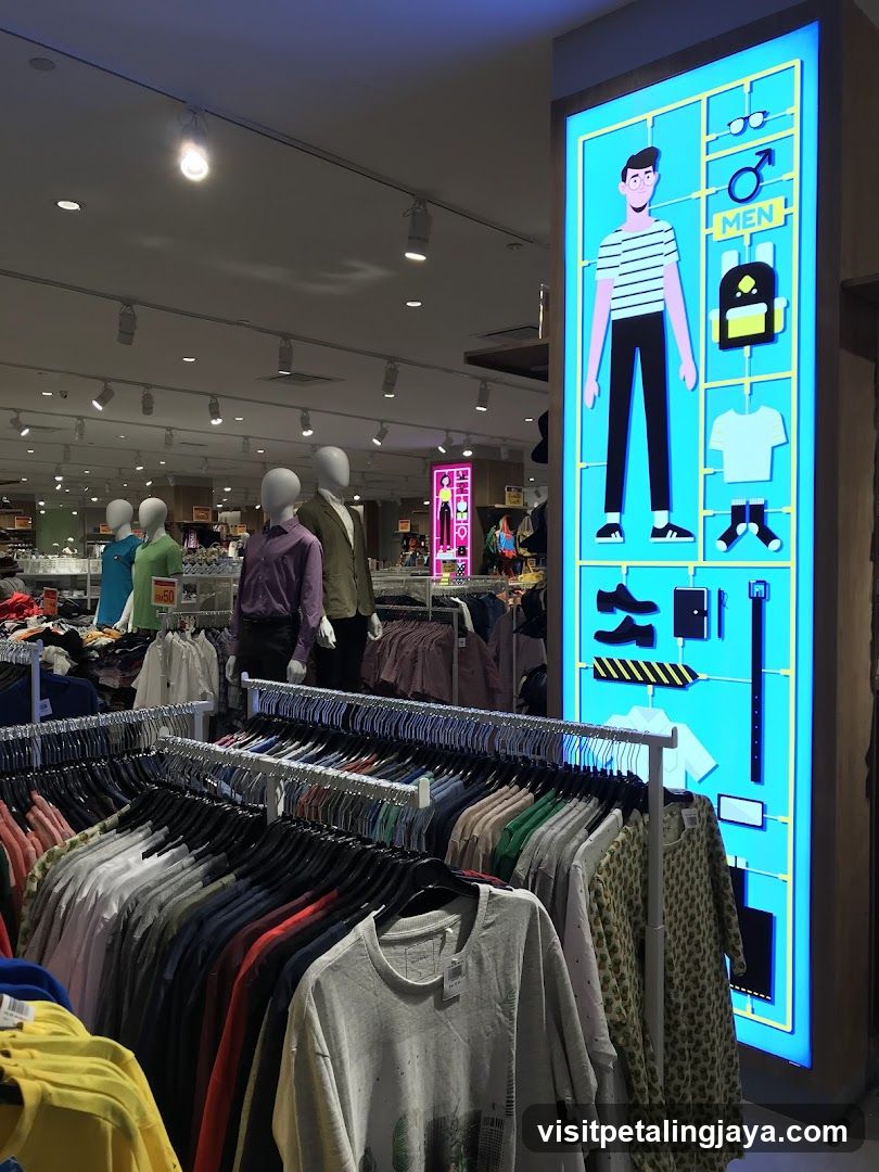 Men's Clothing Store Interior