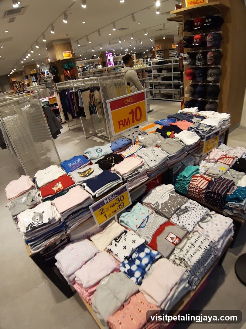 Clothing Store Interior Display