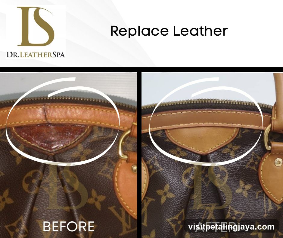 Replace Leather Before and After