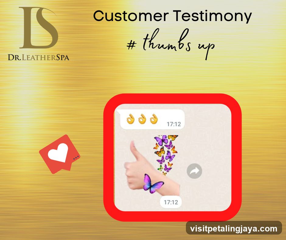 Customer Testimony # thumbs up