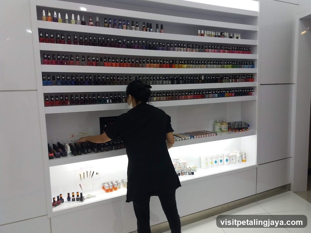 Nail Polish Display Shelf
