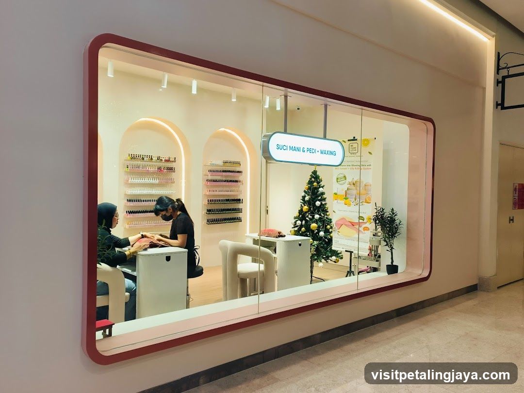 Beauty Salon Interior View