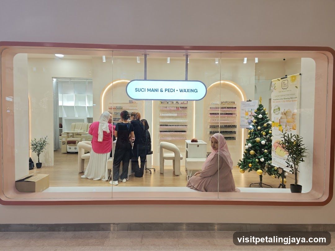 Beauty Salon Interior View