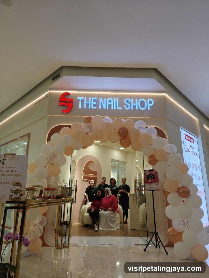 The Nail Shop Storefront