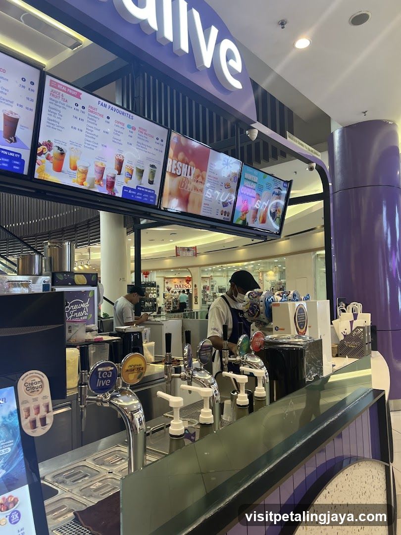 Tea Shop Counter Interior