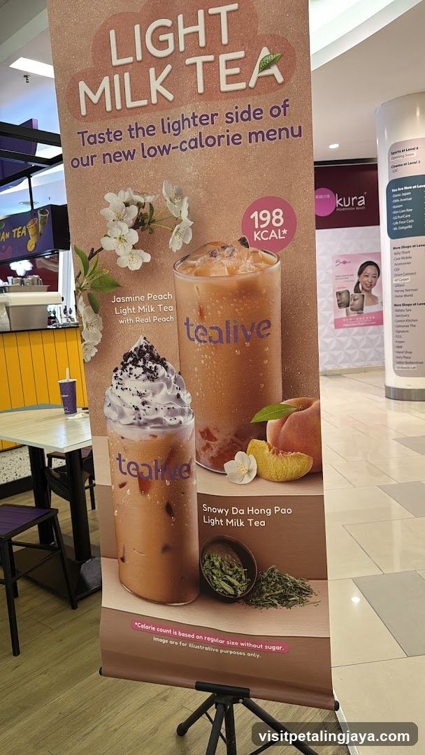 Tealive Light Milk Tea Ad