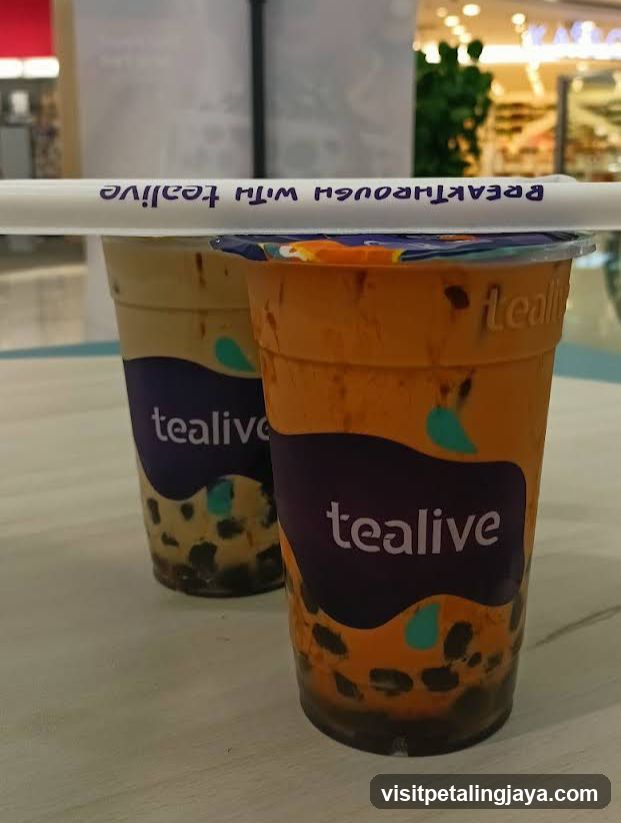 Tealive Bubble Tea Cups