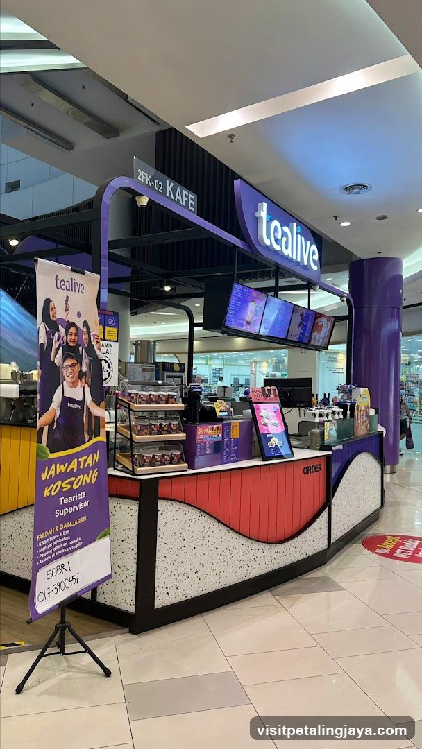 Tealive Kafe Counter