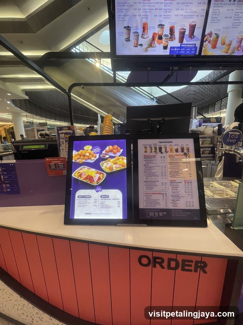 Food Counter Display