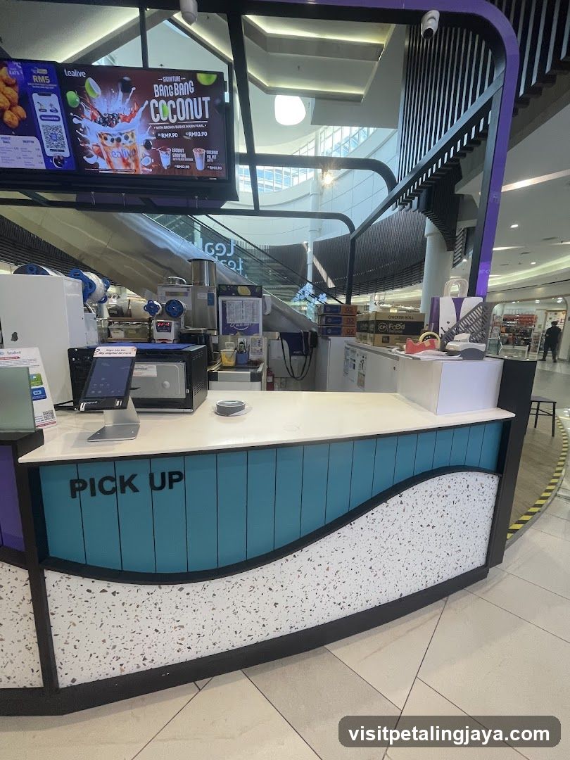 Bango Bango Coconut Pickup Counter