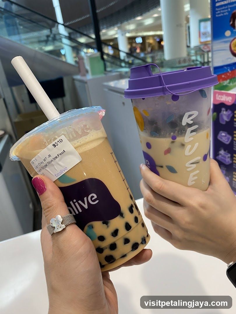 Boba Milk Tea Drinks