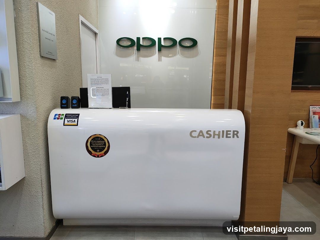 OPPO Cashier Counter