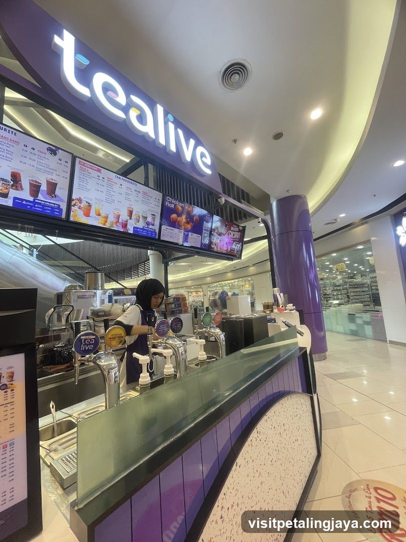 Tealive Counter Interior