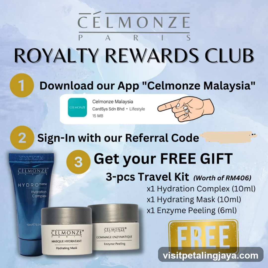 Célemonze Royalty Rewards Club Ad