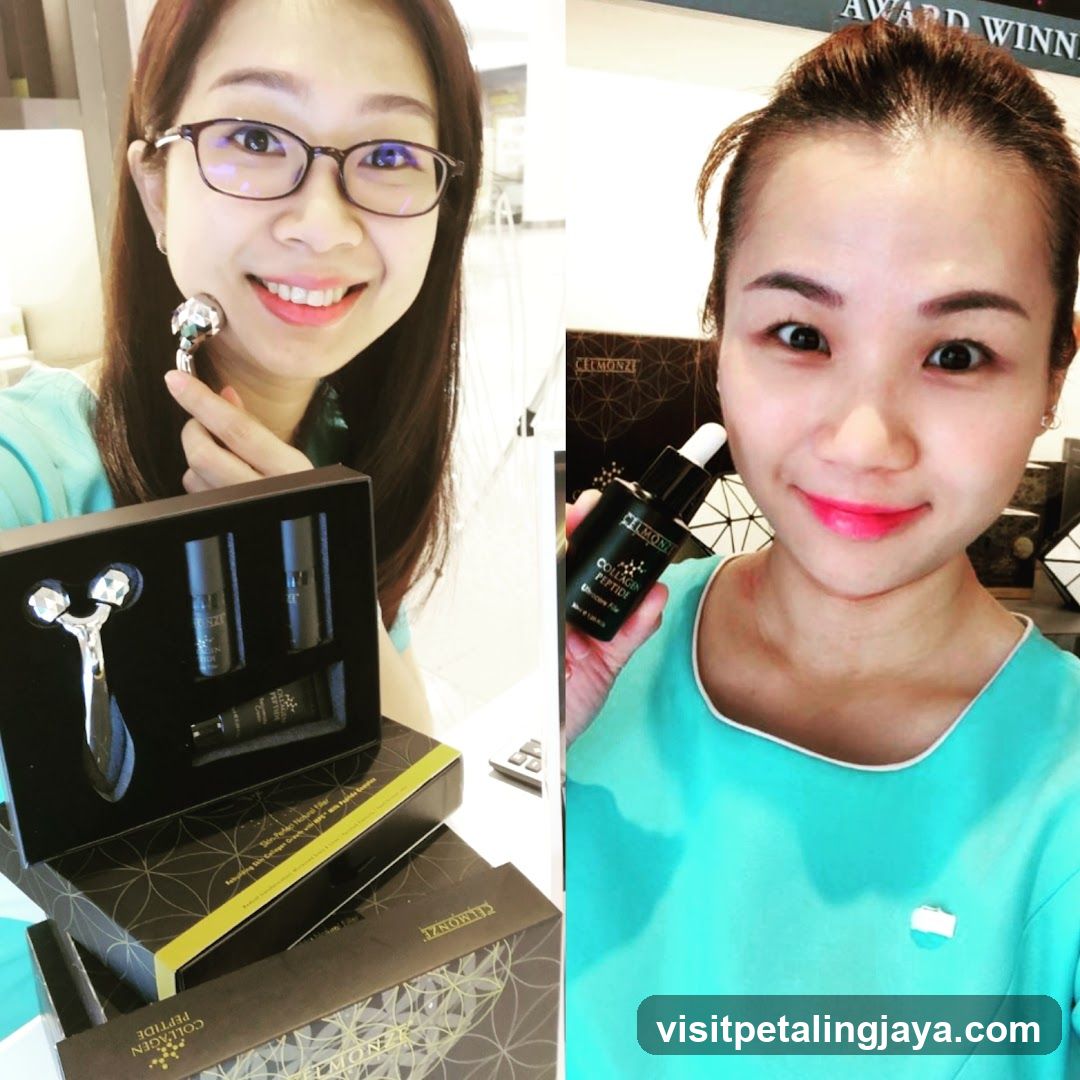Beauty Product Display and Application