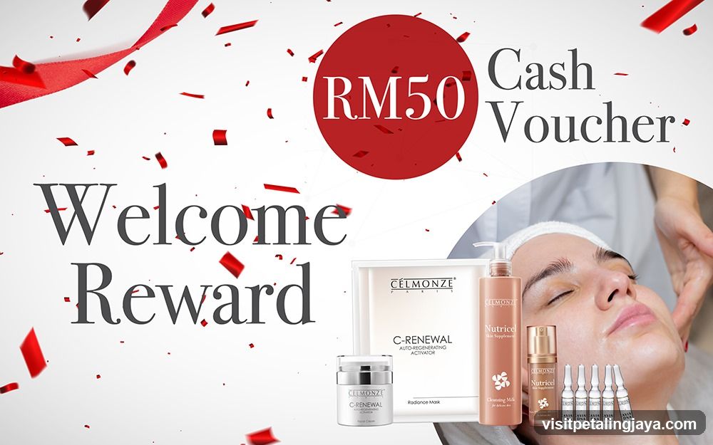 Welcome Reward RM50 Cash Voucher