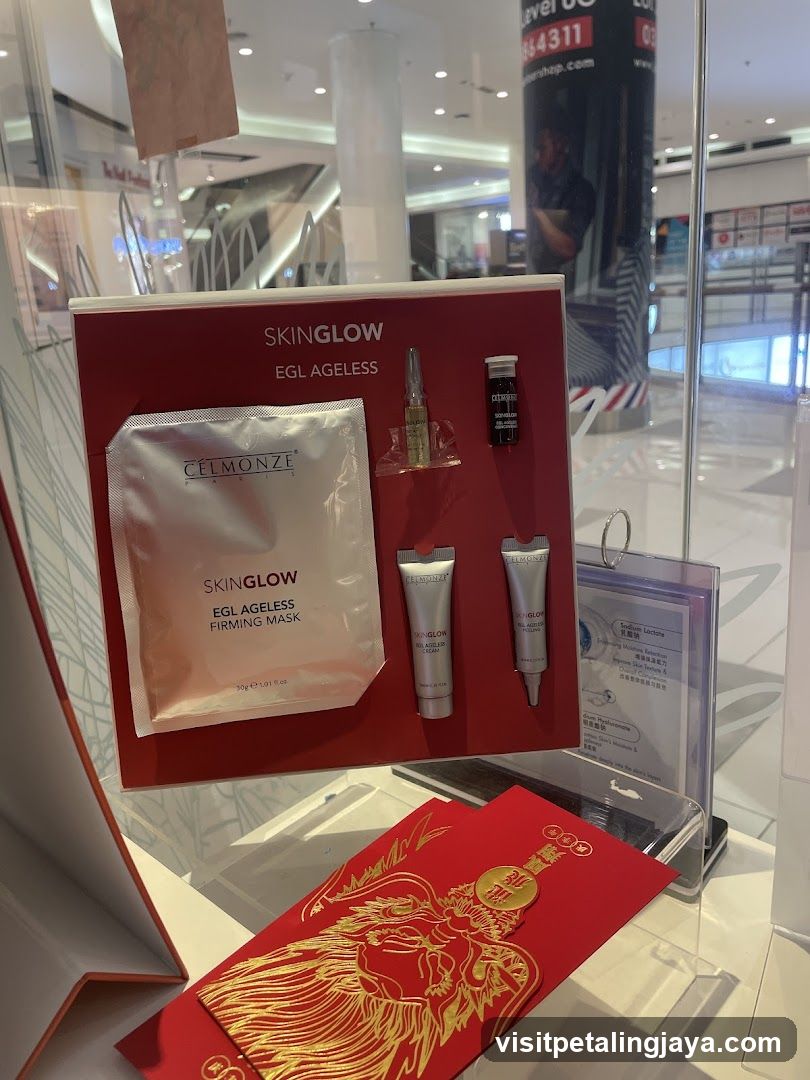 Skincare Product Display