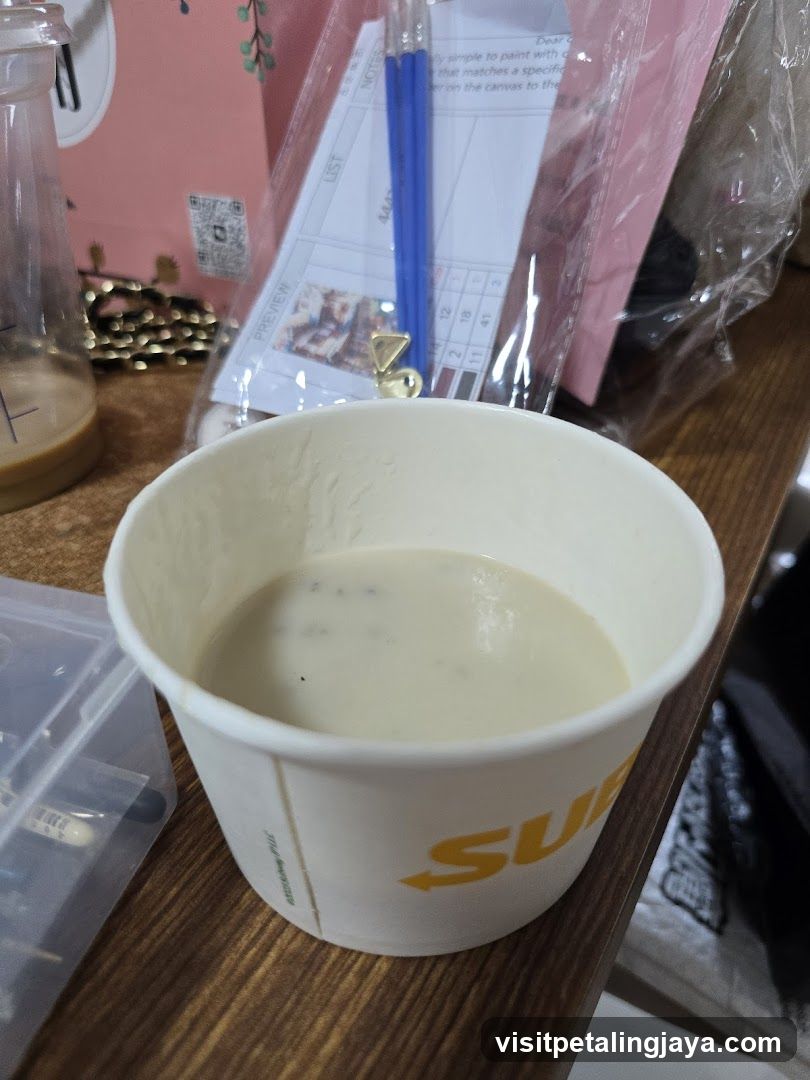 Subway Cup with Drink