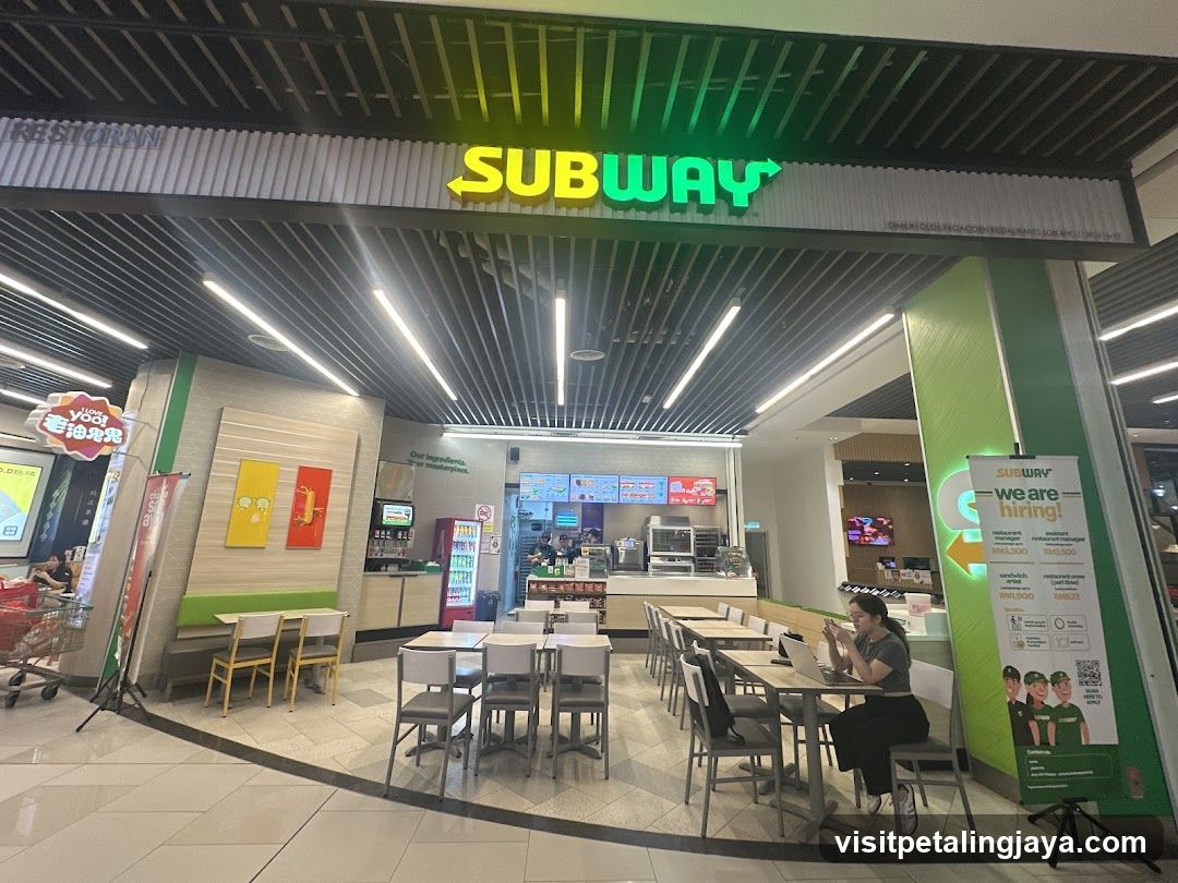Subway Restaurant Interior