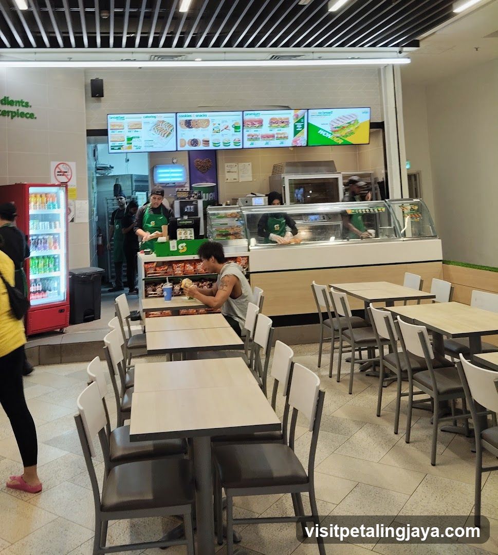 Fast Food Restaurant Interior