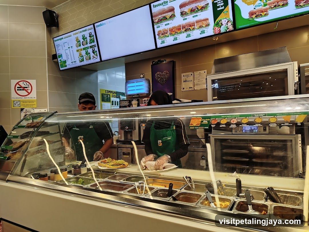 Food Service Counter Interior