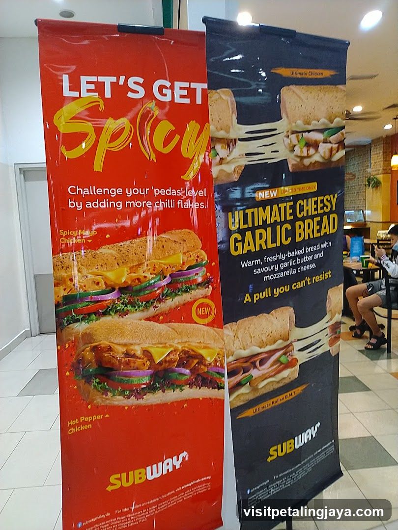 Subway Promotional Banners