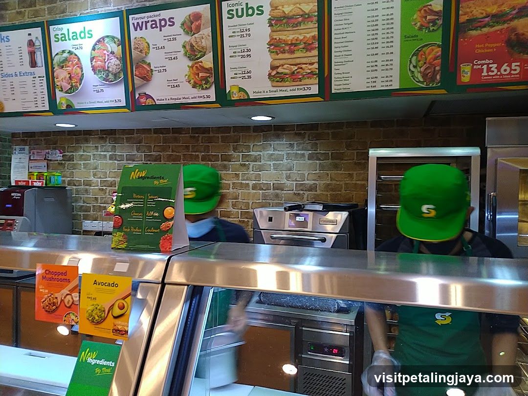 Fast Food Counter Interior