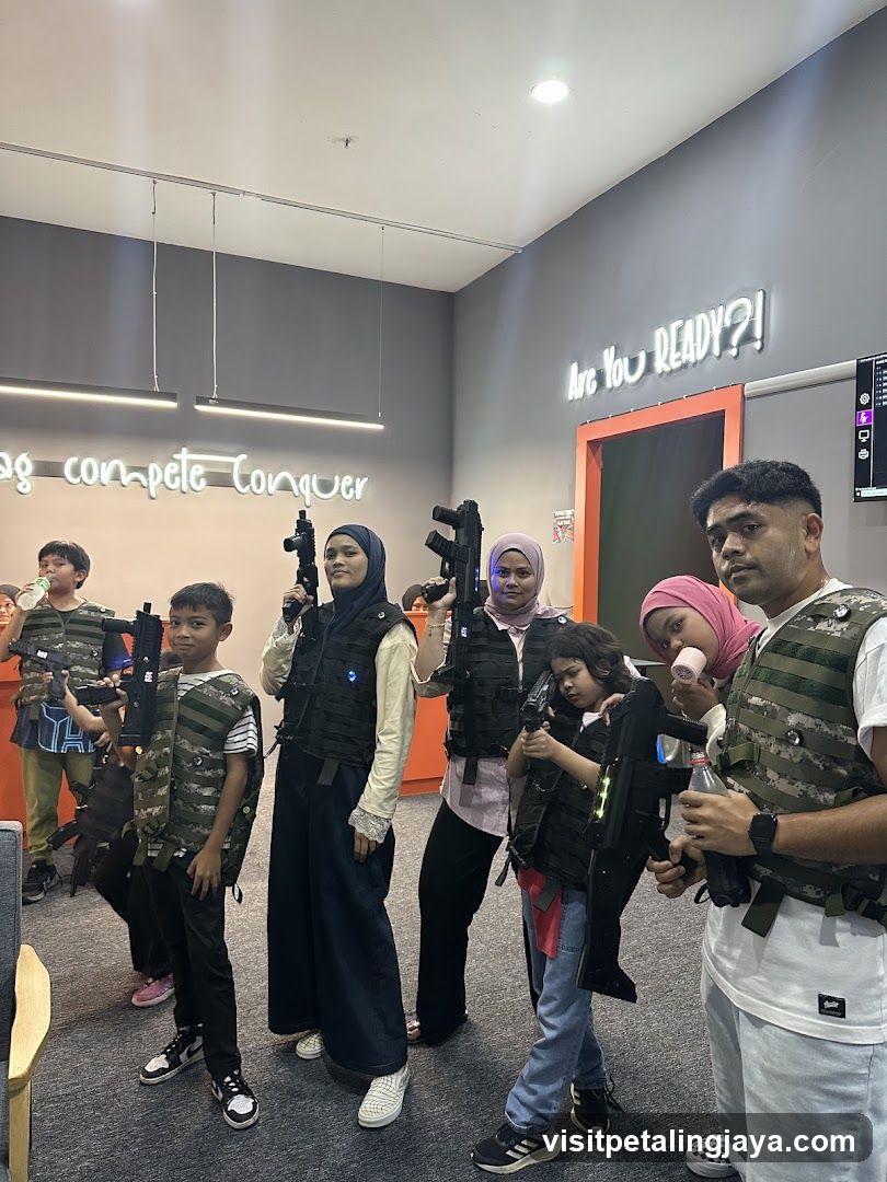 Laser Tag Group Photo
