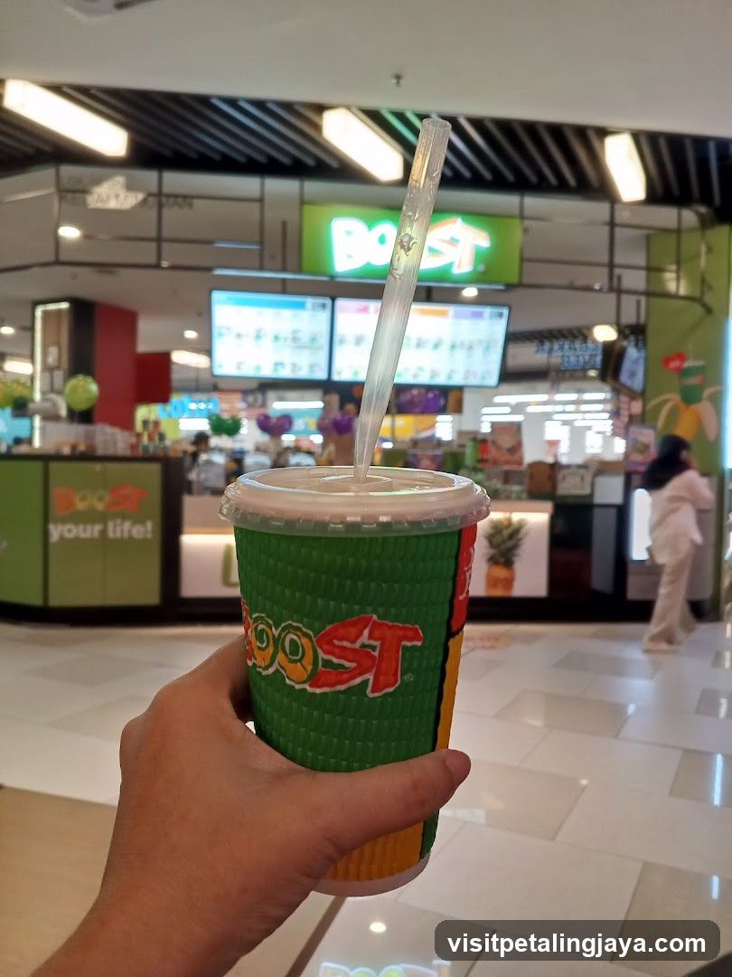 Boost Drink Cup in Mall