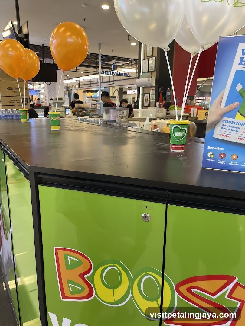 Boost Juice Counter Interior