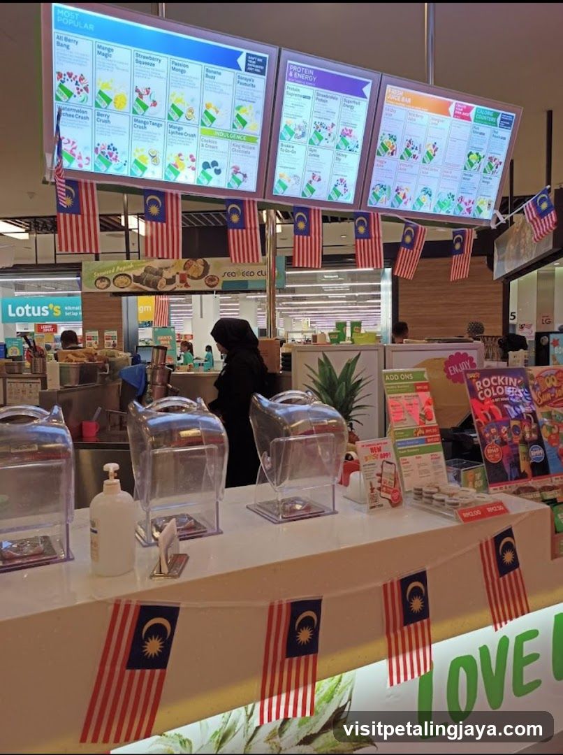 Smoothie Shop Interior