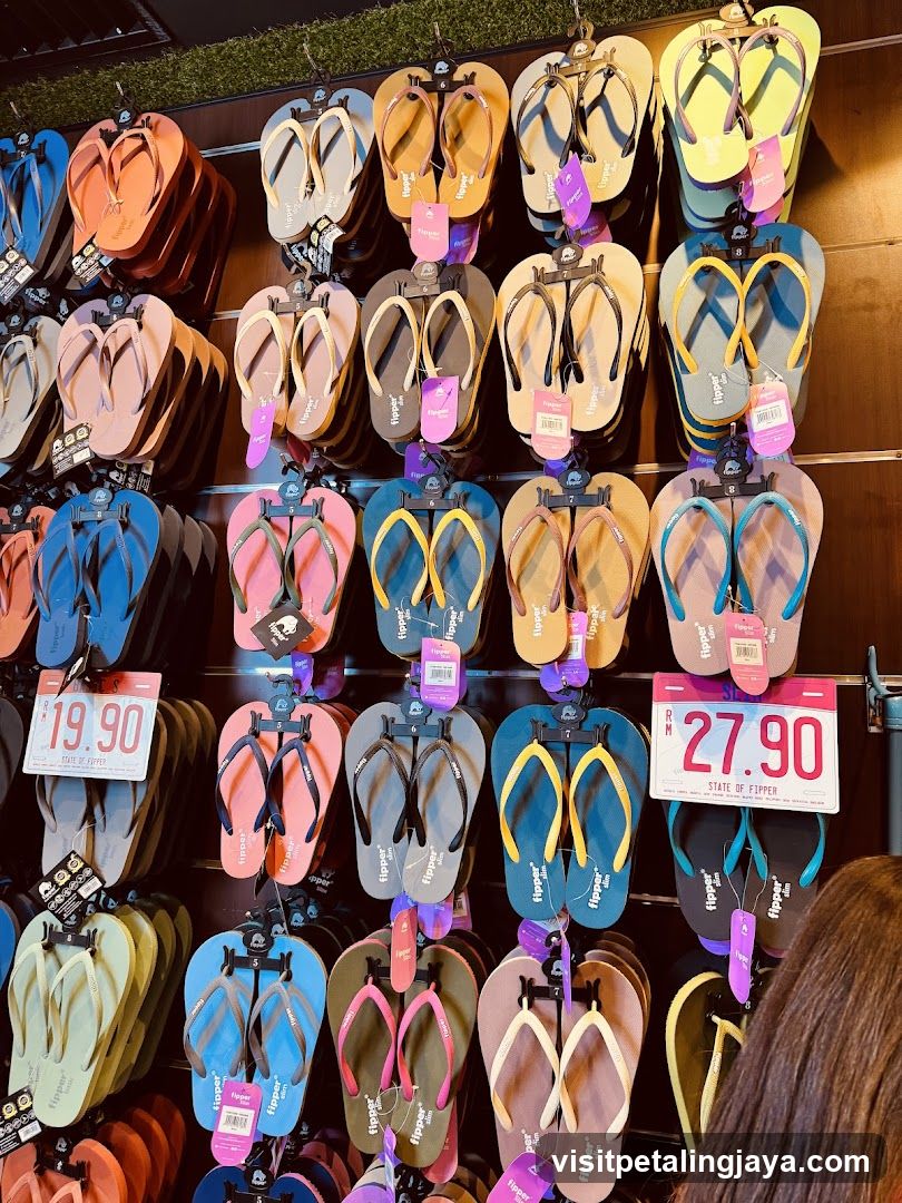 Flip Flop Display Wall
