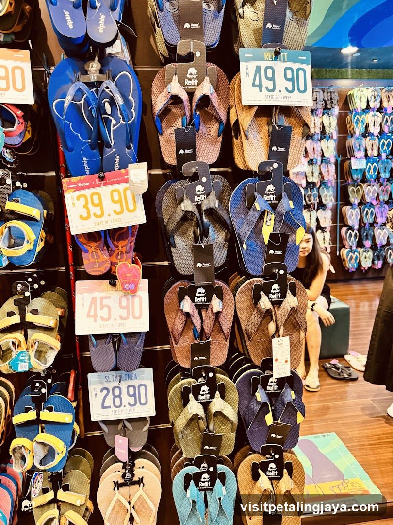 Flip-Flop Display in Store