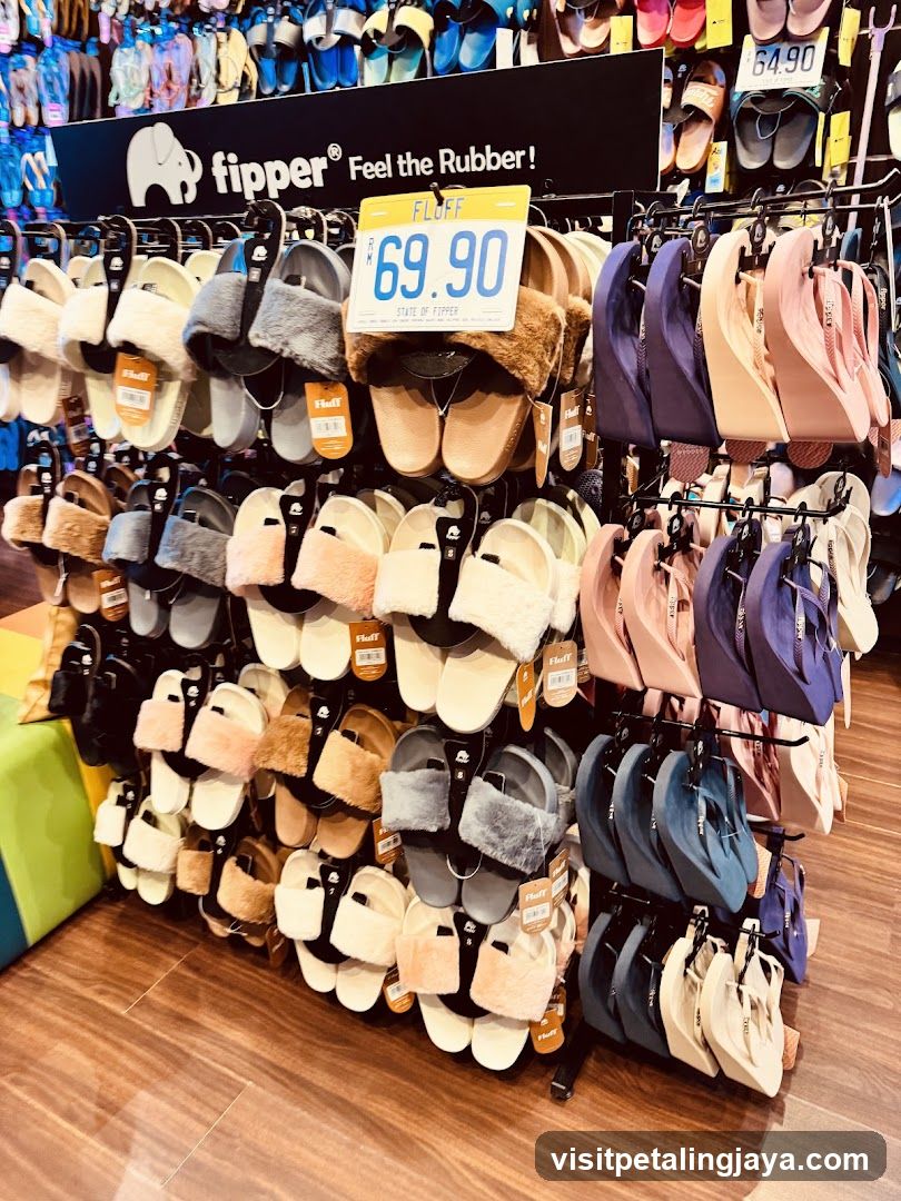 Flipper Footwear Display