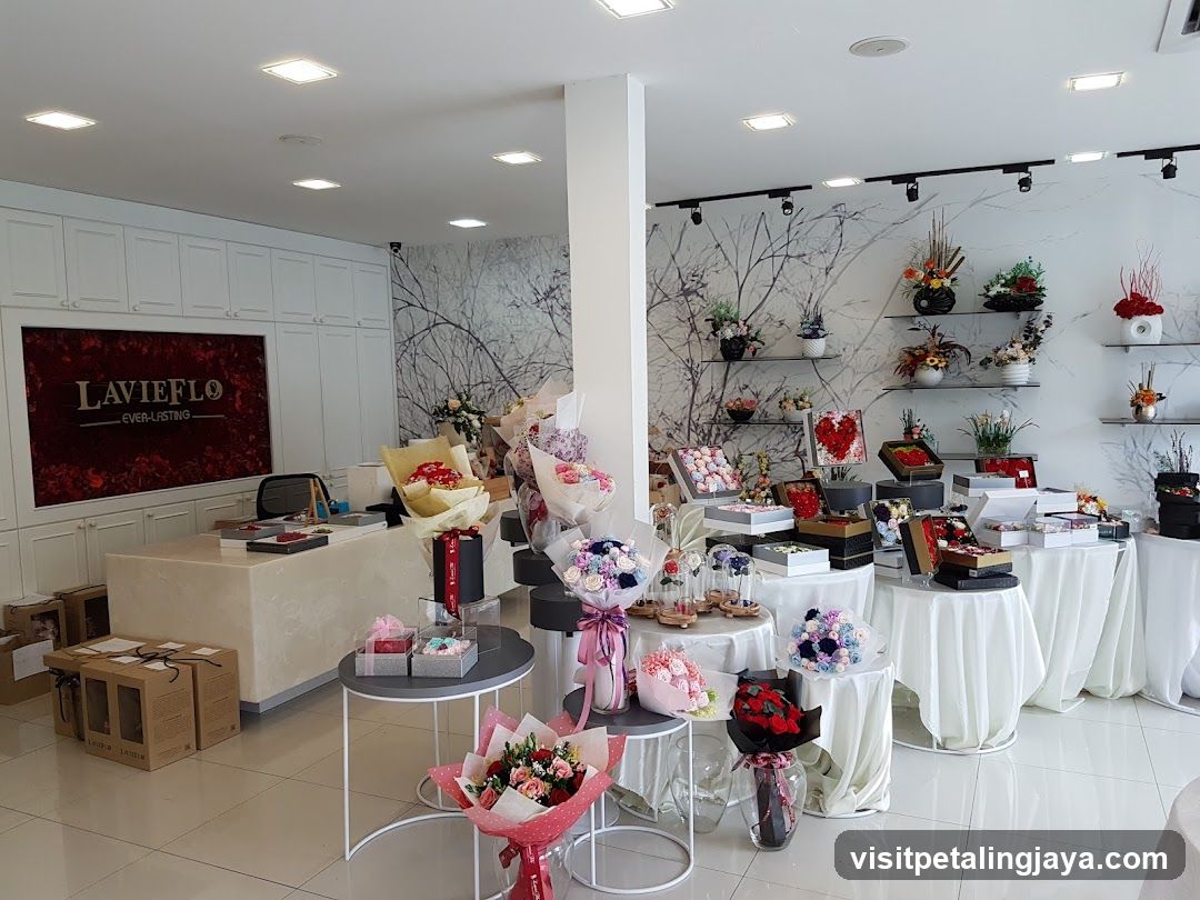 Flower Shop Interior Display