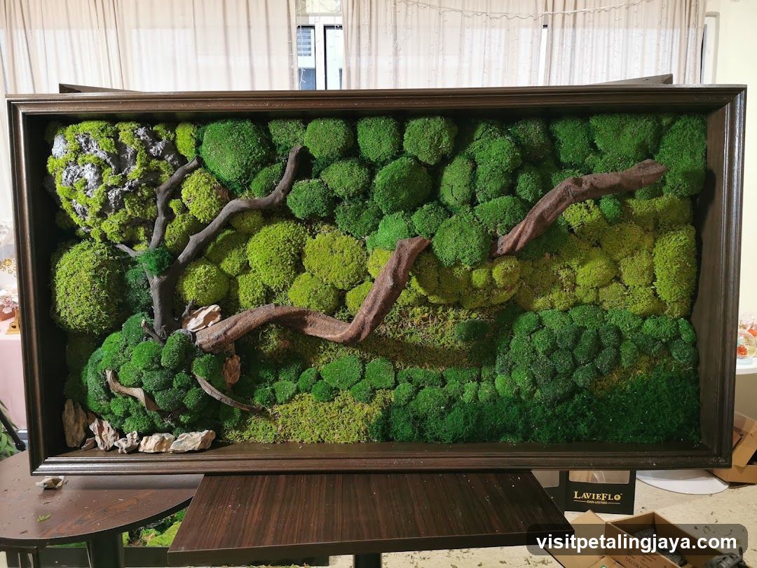 Moss Art Display