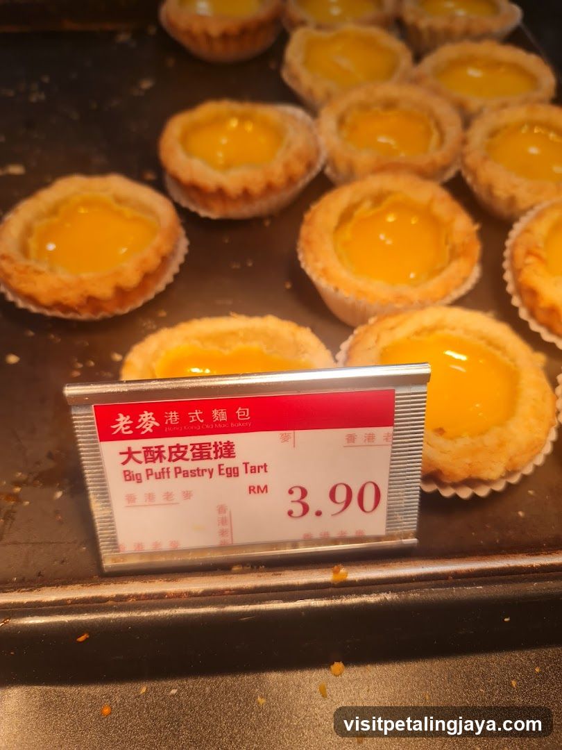 Egg Tarts Display