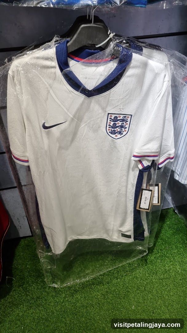 England Football Shirt Display