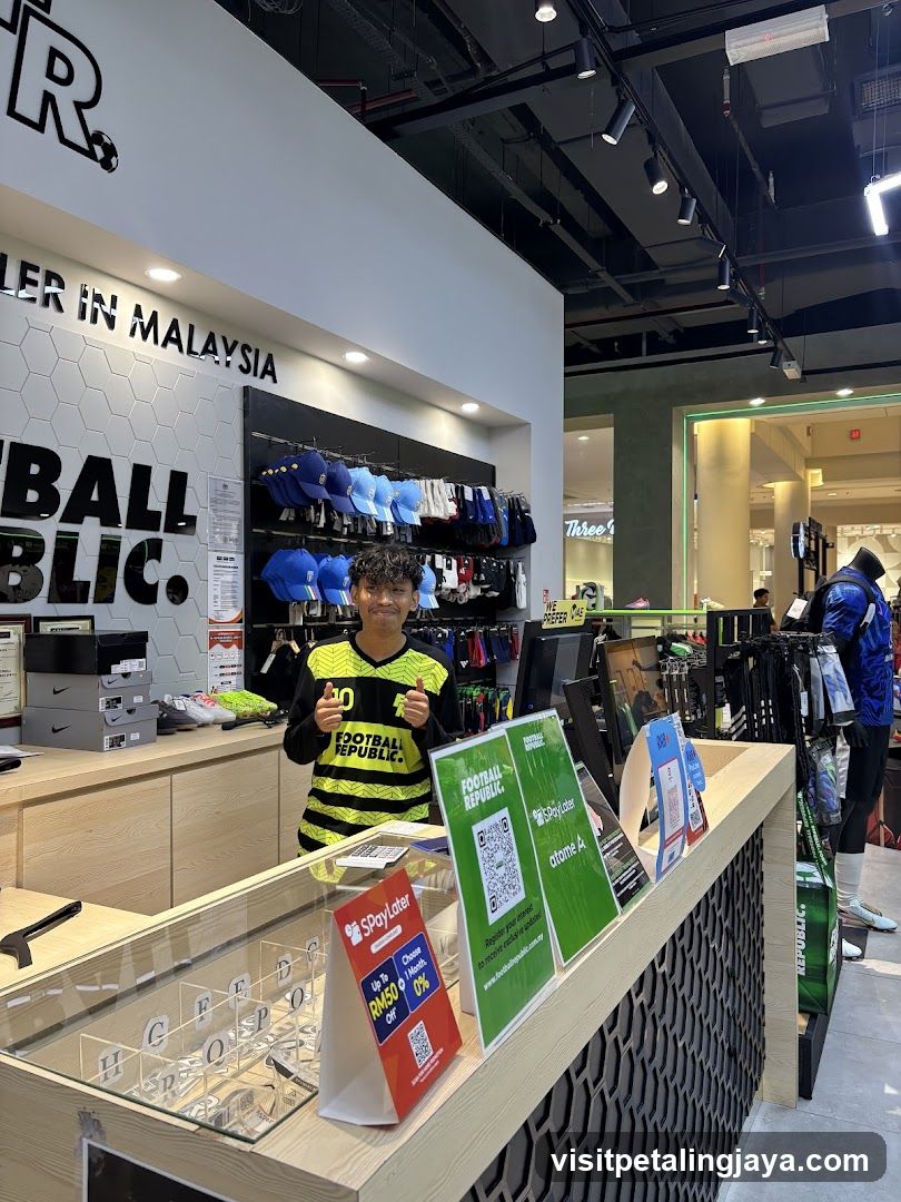 Football Republic Store Interior