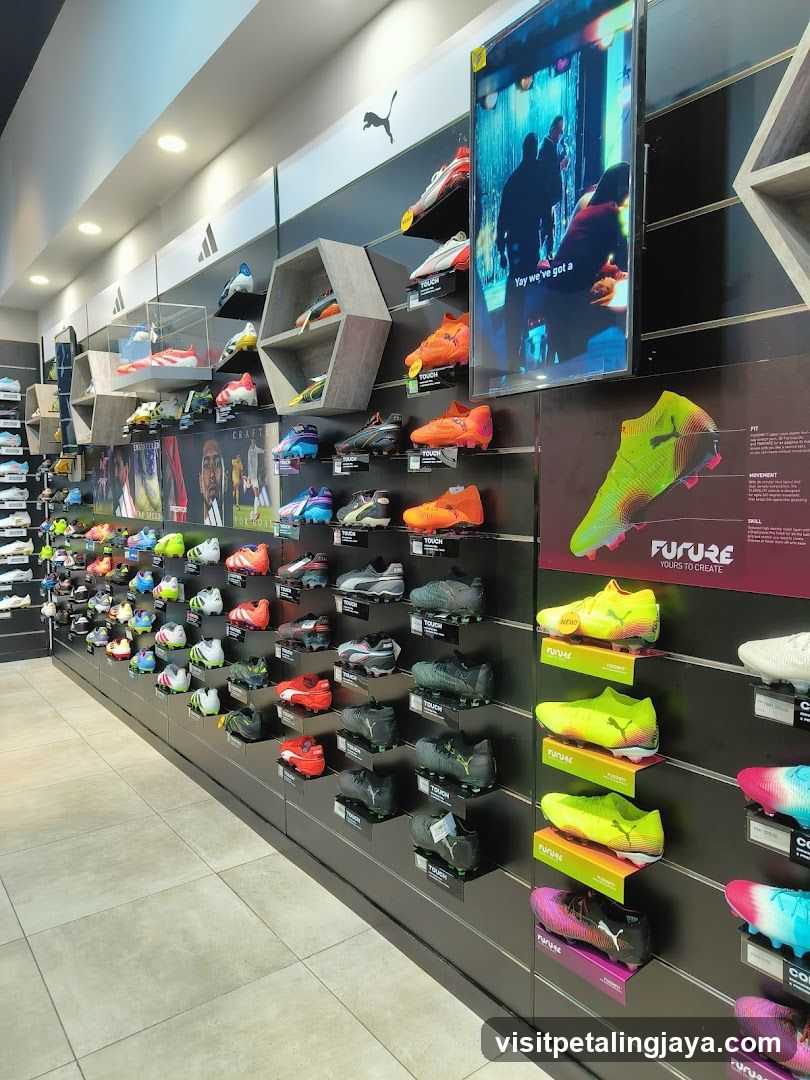 Shoe Store Interior Display