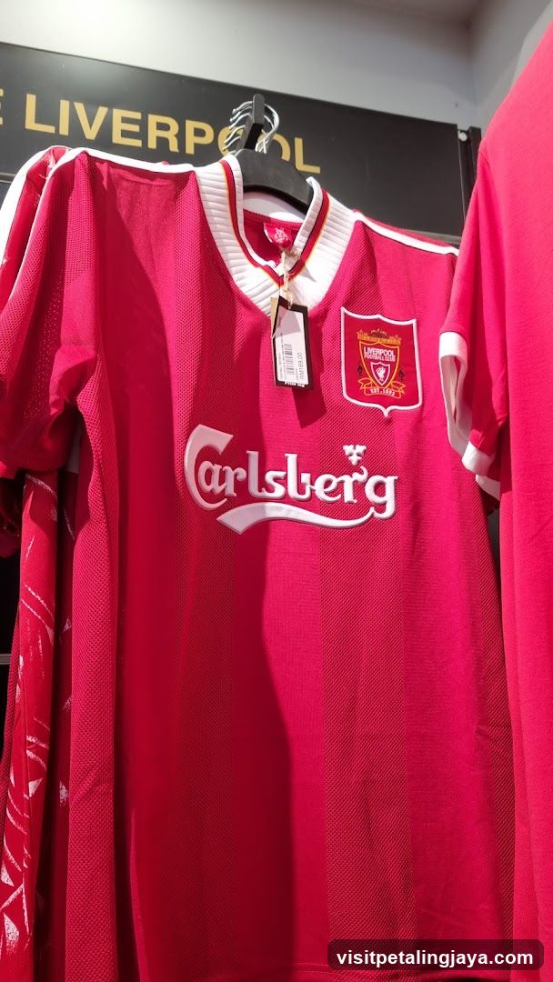 Liverpool FC Carlsberg Shirt Display