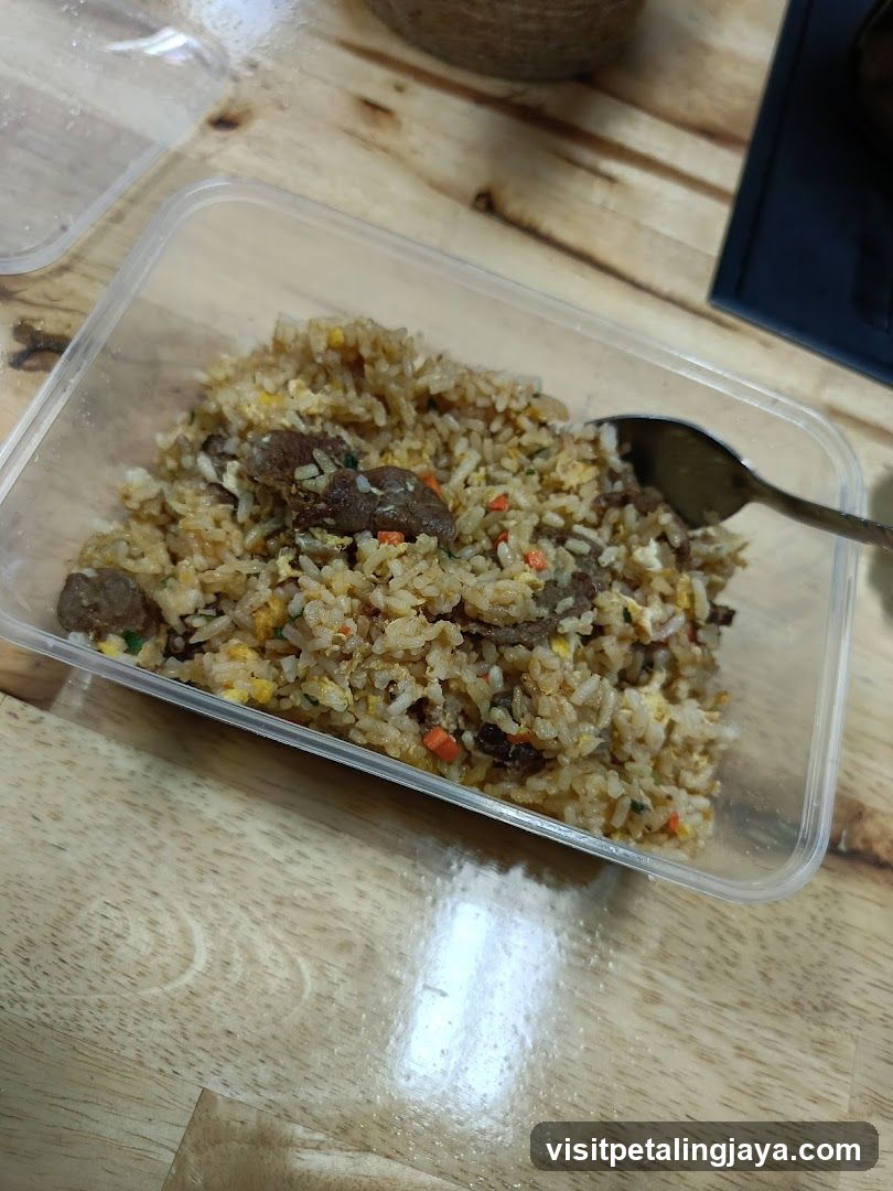 Fried Rice in Container