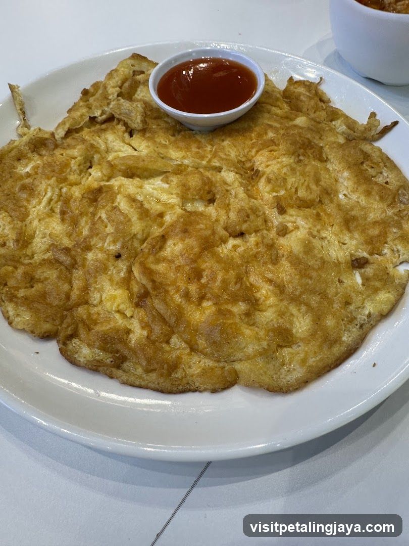 Omelette with Sauce