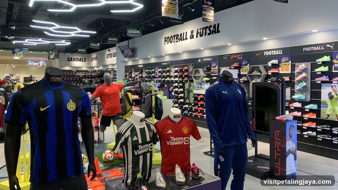 Sports Store Interior Display