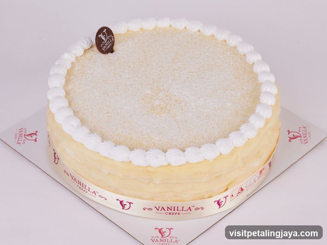 Vanilla Crepe Cake