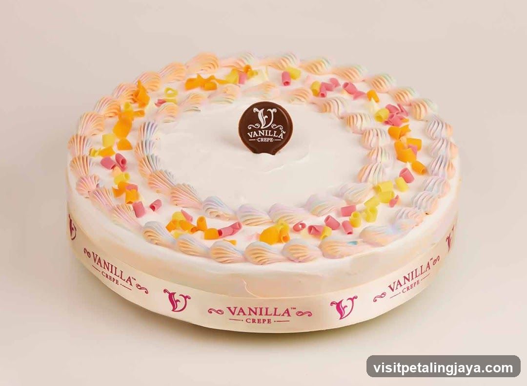 Vanilla Crepe Cake