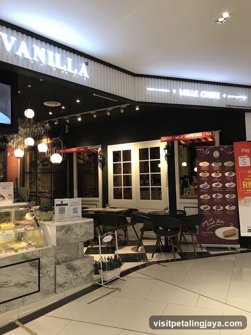 Vanilla Cafe Interior and Exterior View